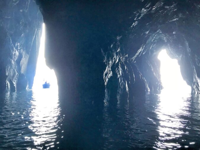めがね島・釣鐘洞門コース（90分）